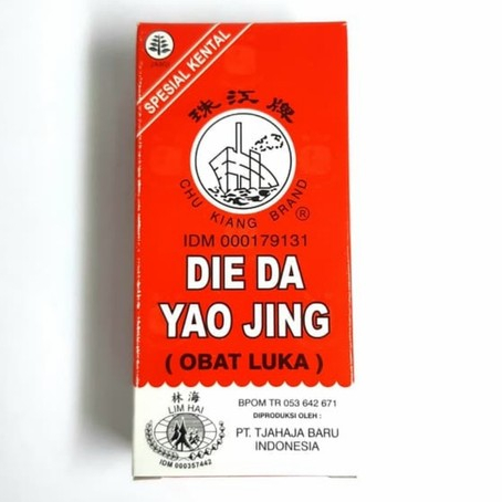 DIE DA YAO JING SPESIAL KENTAL 30 ML -  DIE DA YAO JING CAP KAPAL / ONAT MERAH CINA