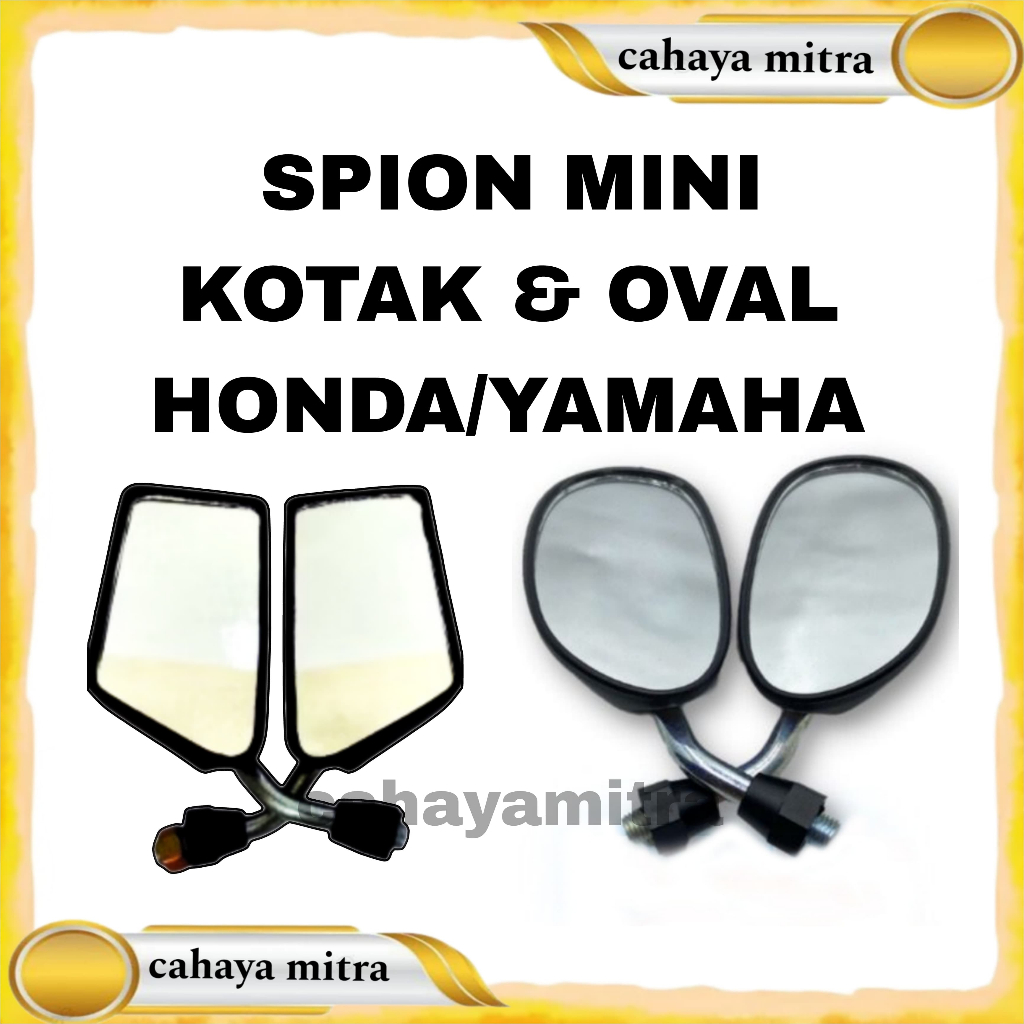 SPION MINI // SPION OVAL SPION KOTAK DRAT HONDA & YAMAHA UNIVERSAL