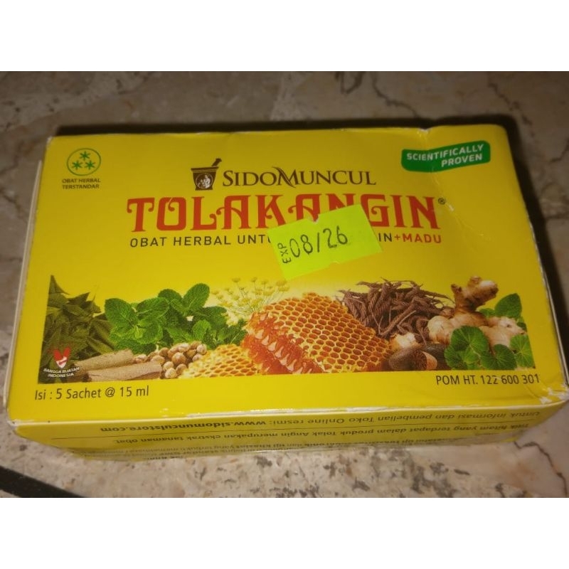 

Sidomuncul Tolak Agin Obat Herbal Unti + Madu Isi: 5 Sachet @15 ml