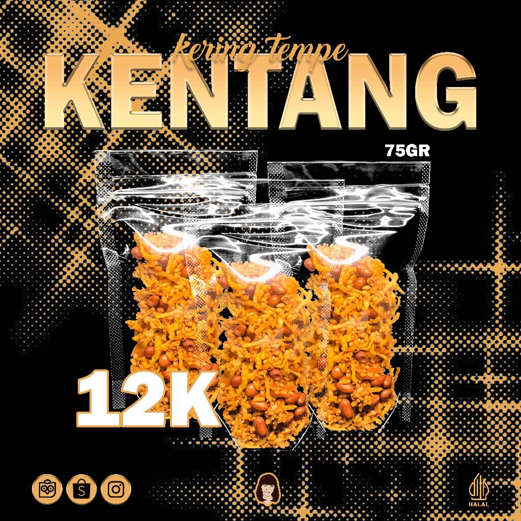 

Kering Tempe Kentang by DPM Foods