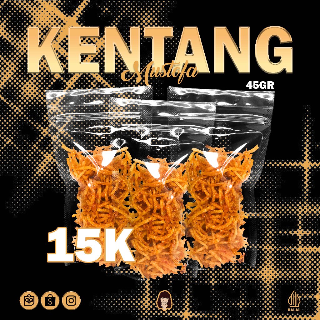 

Kentang Mustofa / Kering Kentang 45gr by DPM Foods