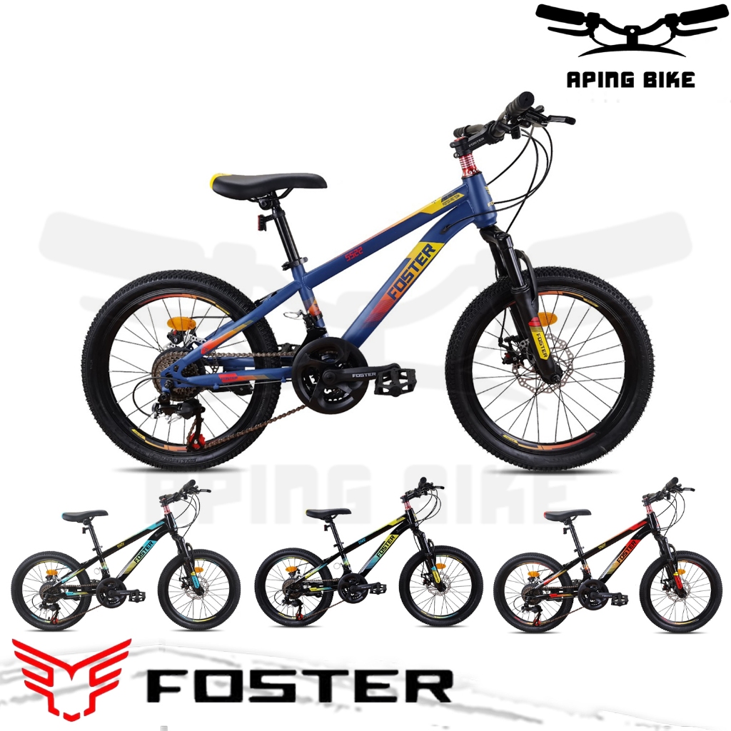 Sepeda Foster 5522 20" Sepeda MTB Sepeda Gunung Sepeda Anak