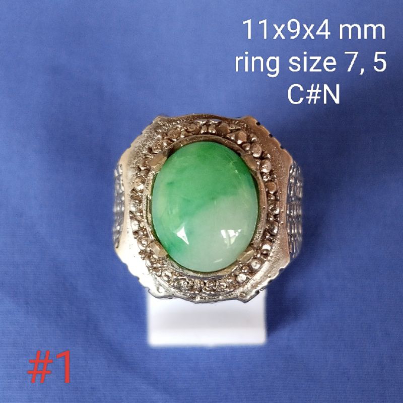 batu natural giok burma #1