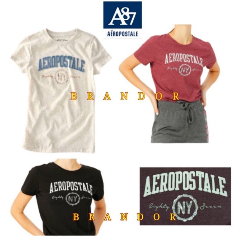 kaos aeropostale original wanita
