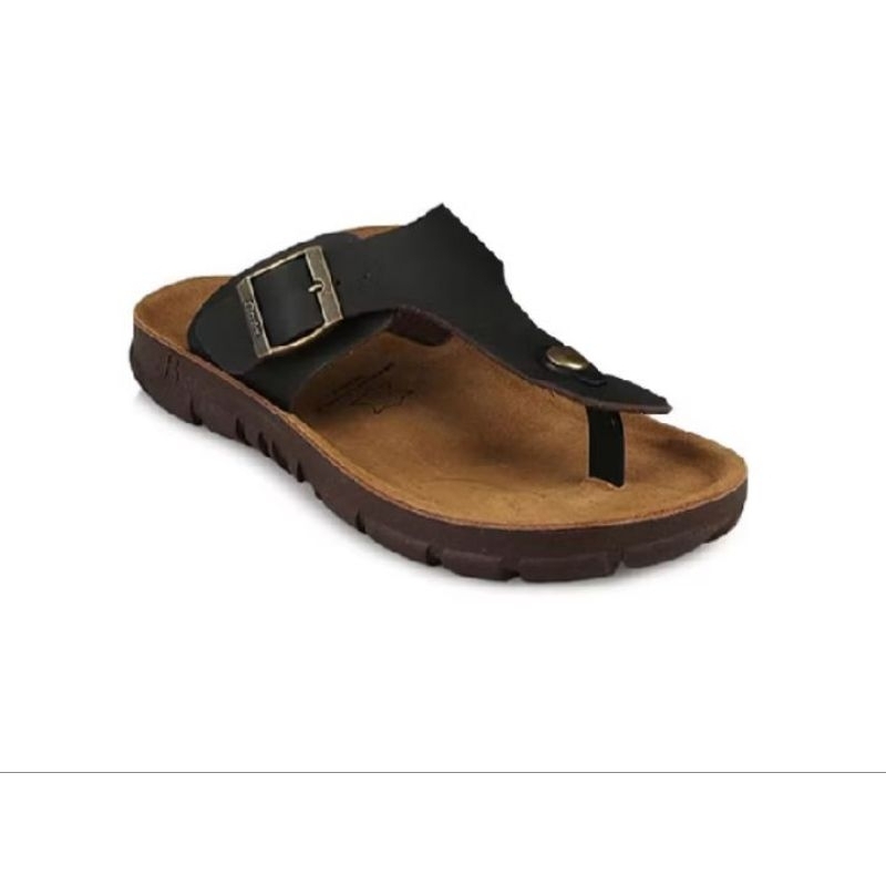Bata sandal pria kulit