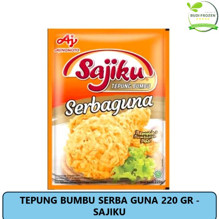 

SAJIKU TEPUNG BUMBU SERBA GUNA 220 GR