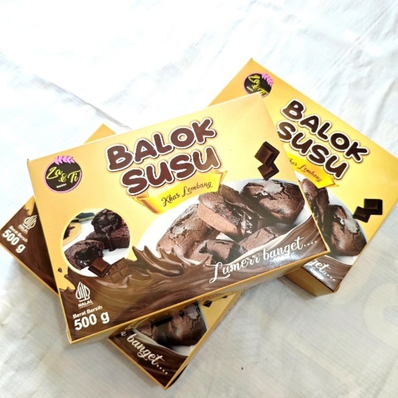 

Kue balok susu lumer coklat lembang 500gram oleh-oleh khas lembang bandung