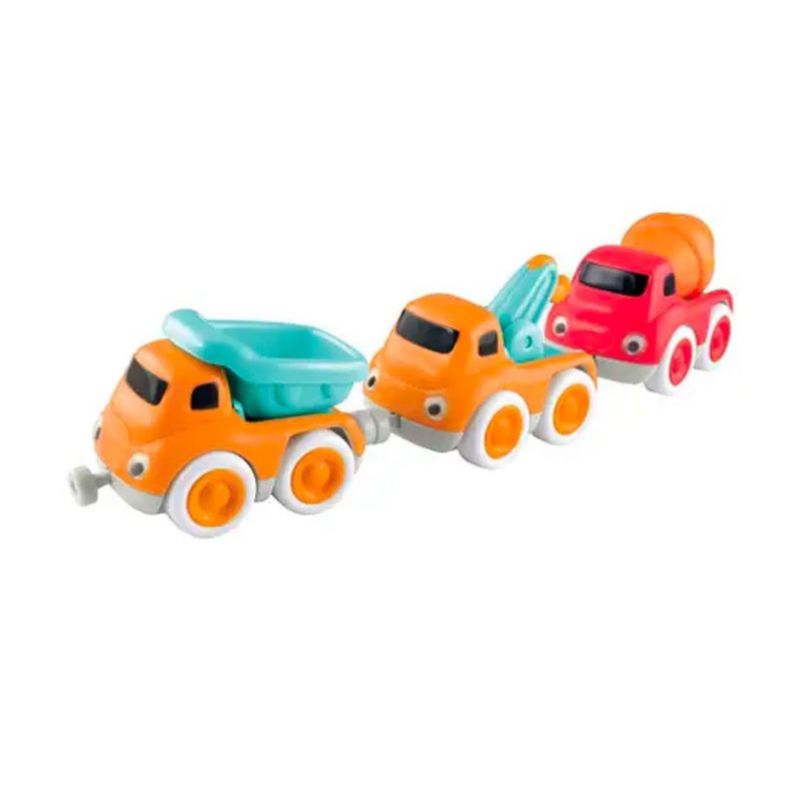ELC construction magnetic trio set
