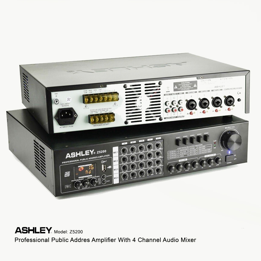POWER AMPLIFIER ASHLEY Z5200 Z 5200 ORIGINAL