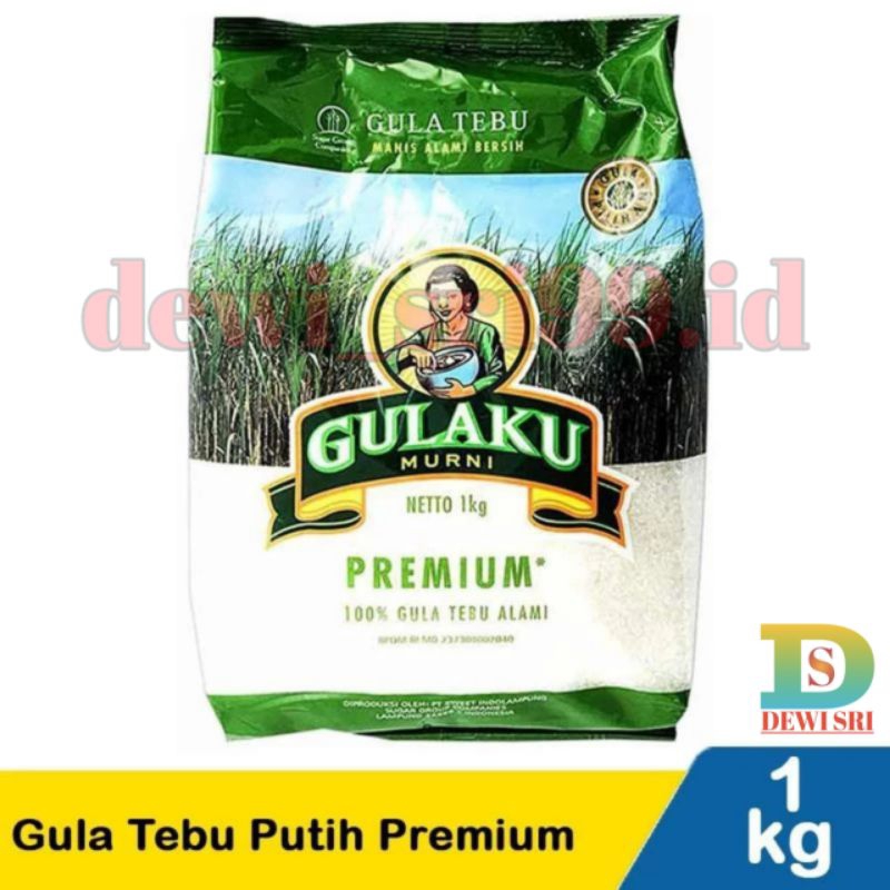 

GULAKU HIJAU 1kg Kemasan Warna Hijau.