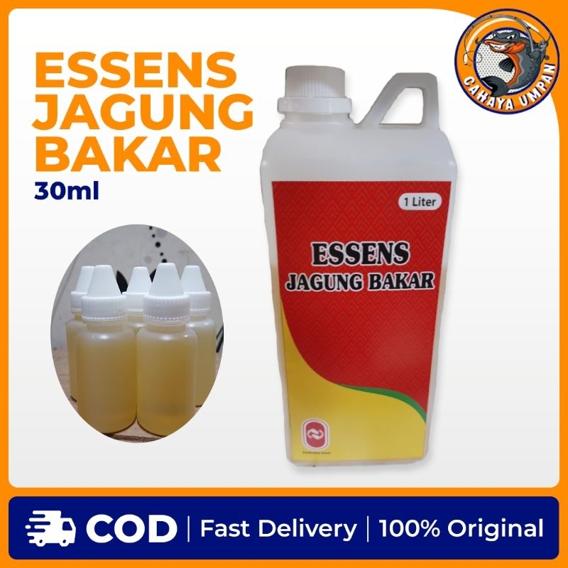 Umpan ikan essen jagung bakar campuran umpan lele nila bawal