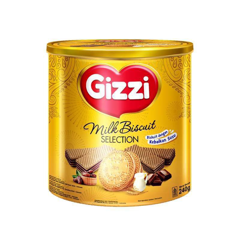 

Gizzi Festive Milk Biscuit Selection Kaleng 240g