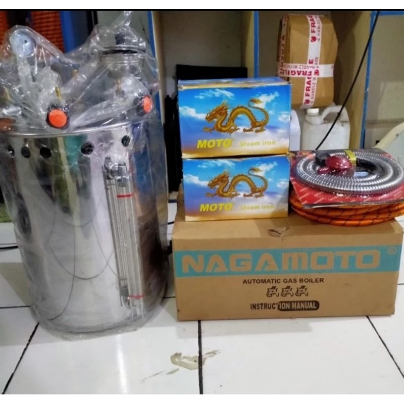 setrika uap nagamoto 25 liter