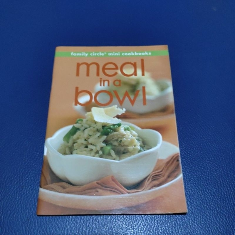 RESEP MEAL IN A BOWL FAMILY CIRCLE MINI COOKBOOKS