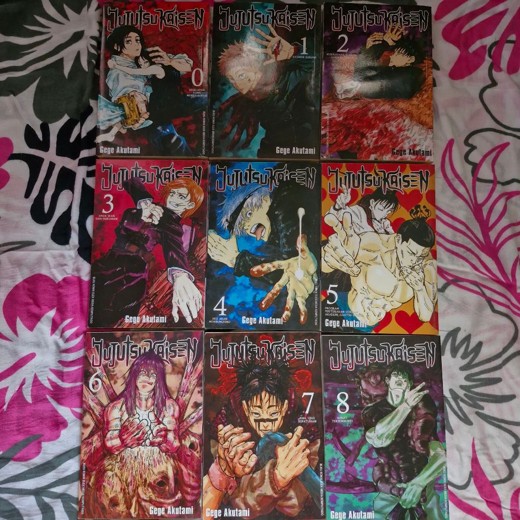 [Preloved] Komik Jujutsu Kaisen 0 - 8
