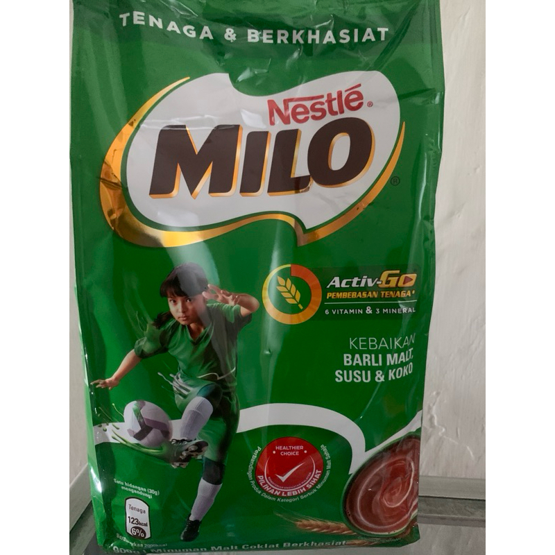 

Milo active Go 900 gram (Original Malaysia)