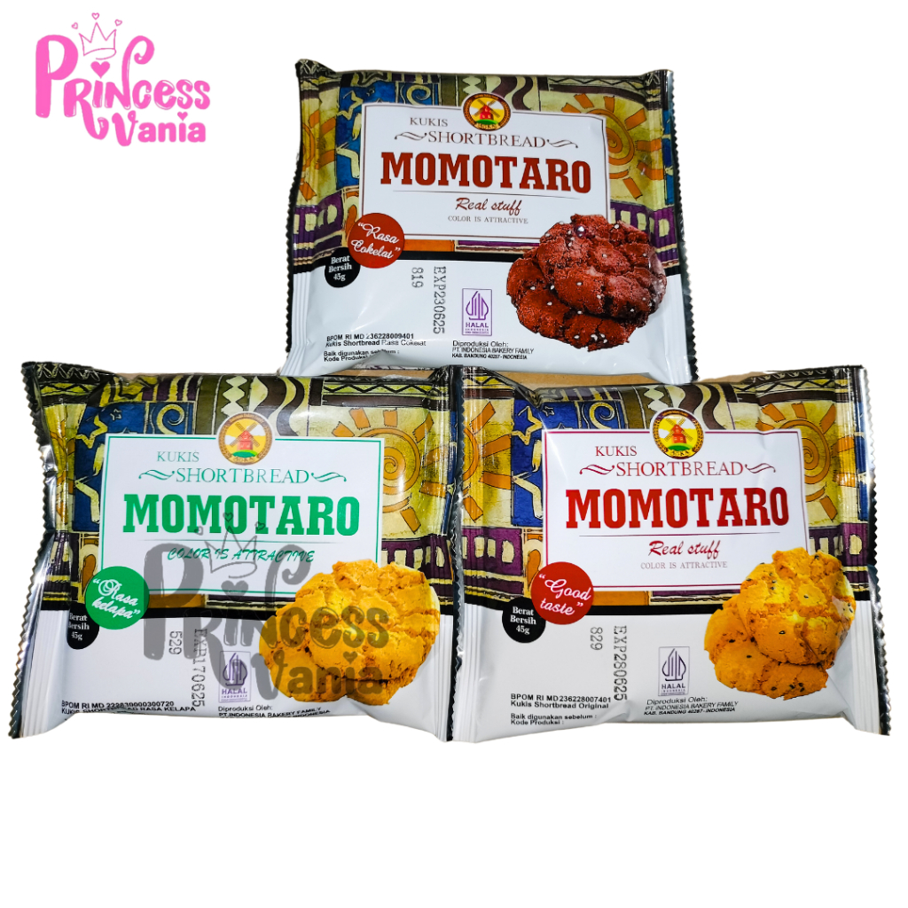 

MOMOTARO AOKA SATUAN KUKIS SHORTBREAD 45GR RASA ORIGINAL COKELAT KELAPA