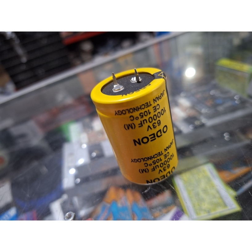 Elco 10.000uf 63v Capasitor Elco ORIGINAL ODEON BERKUALITAS
