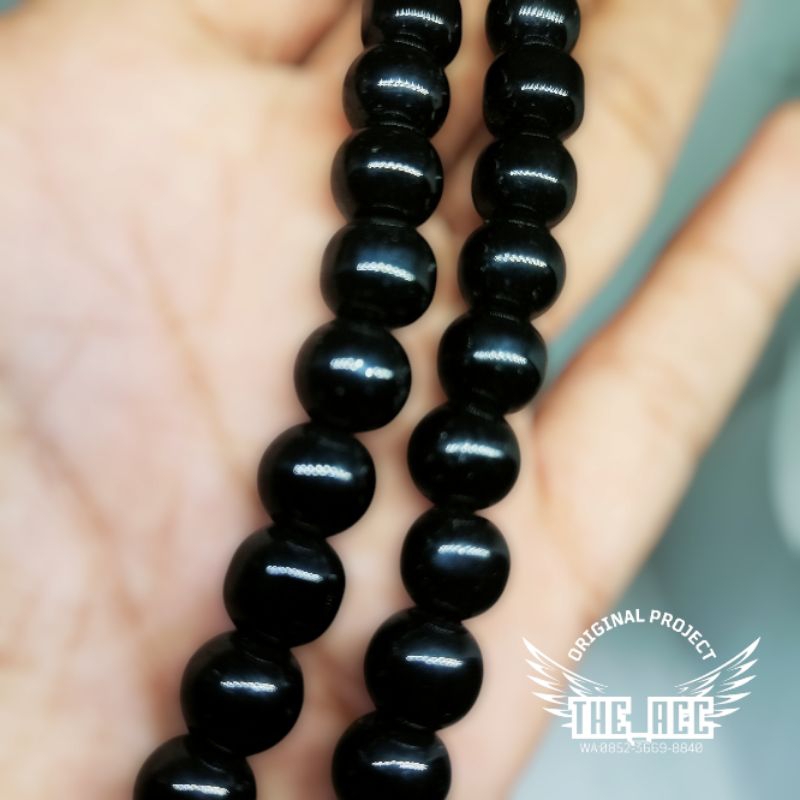 tasbih yuser batu alam black Jade original