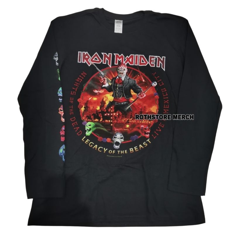 iron maiden long sleeve / official