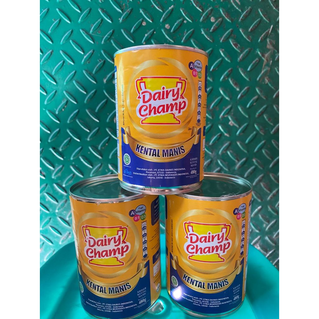 

SUSU KRIMER KENTAL MANIS DAIRY CHAMP 480gr