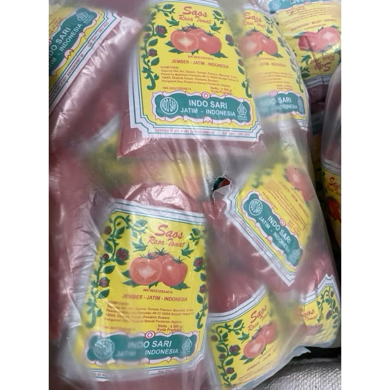 

saus kuncrit 1 bal pedas dan tomat
