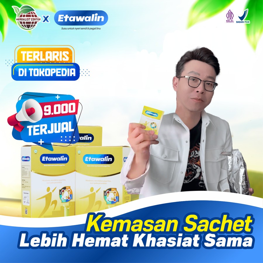 

Etawalin - Susu Sendi Untuk Atasi Asam Urat dan Nyeri - Etawalin Sachet