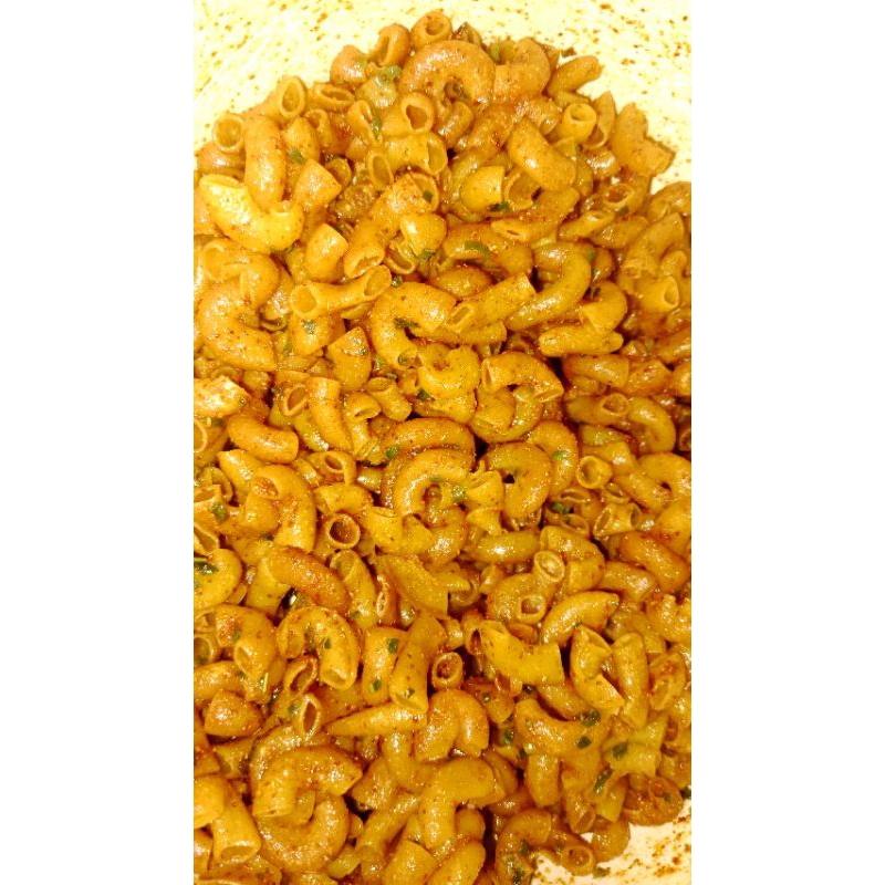 

Makaroni cikruh pedas daun jeruk 1/4kg #termurah