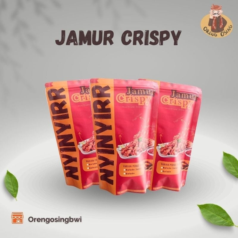 

ORENG OSING| Keripik Jamur 75 gram