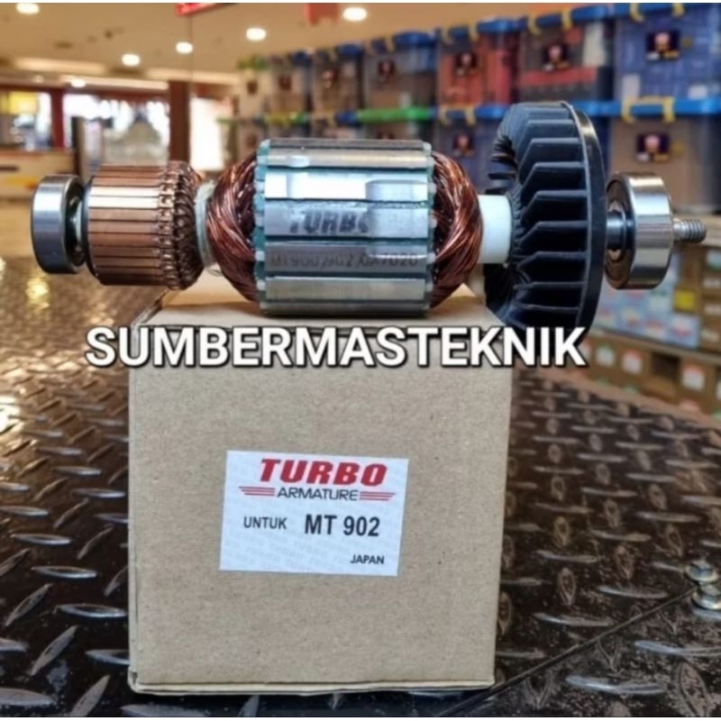 ANGKER MESIN GURINDA TANGAN MAKTEC MT900 MT902 ARMATURE ROTOR MAKTEC MT 900 MT 902 TURBO