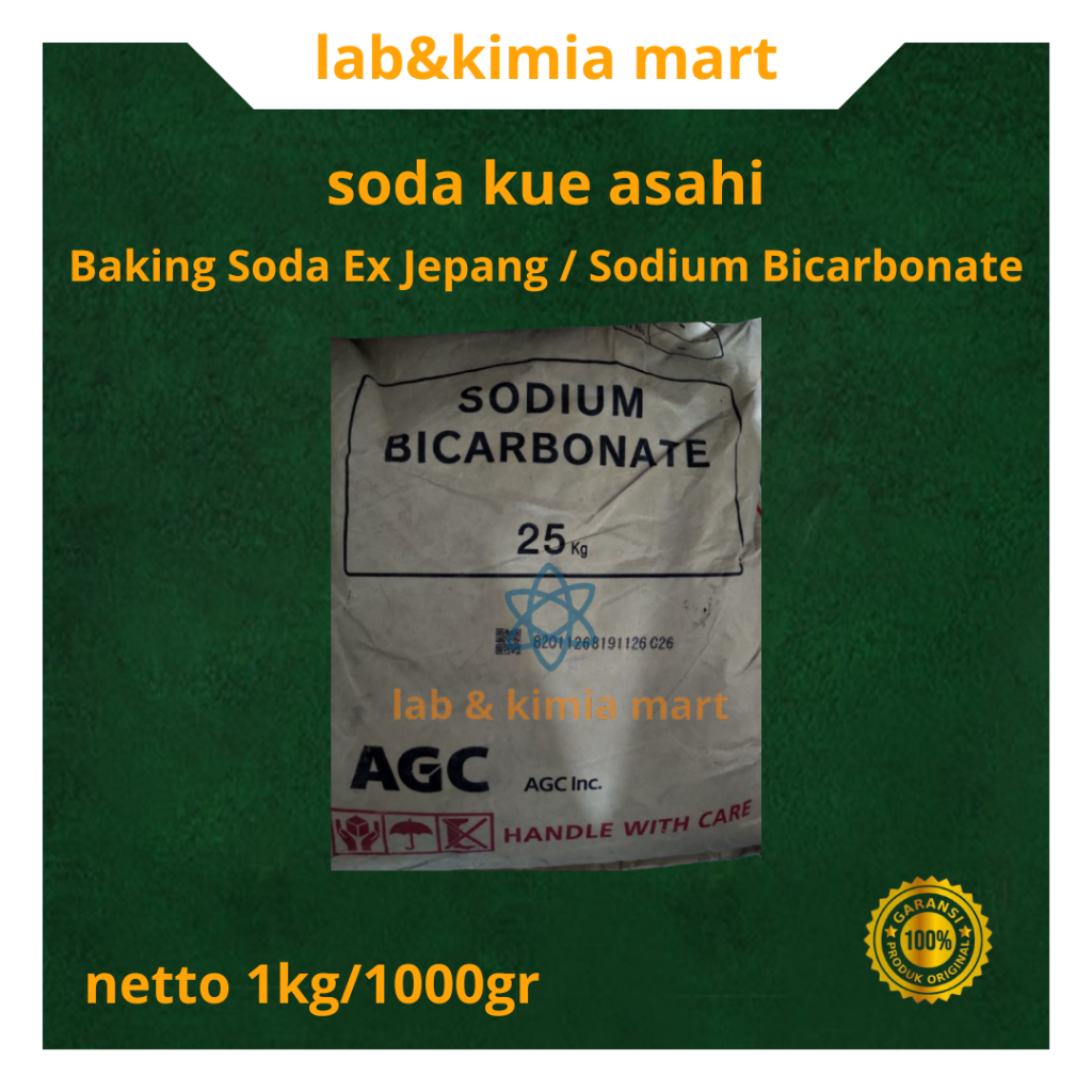 

Baking Soda ASAHI / Soda Kue ASAHI / Sodium Bicarbonate / 1KG