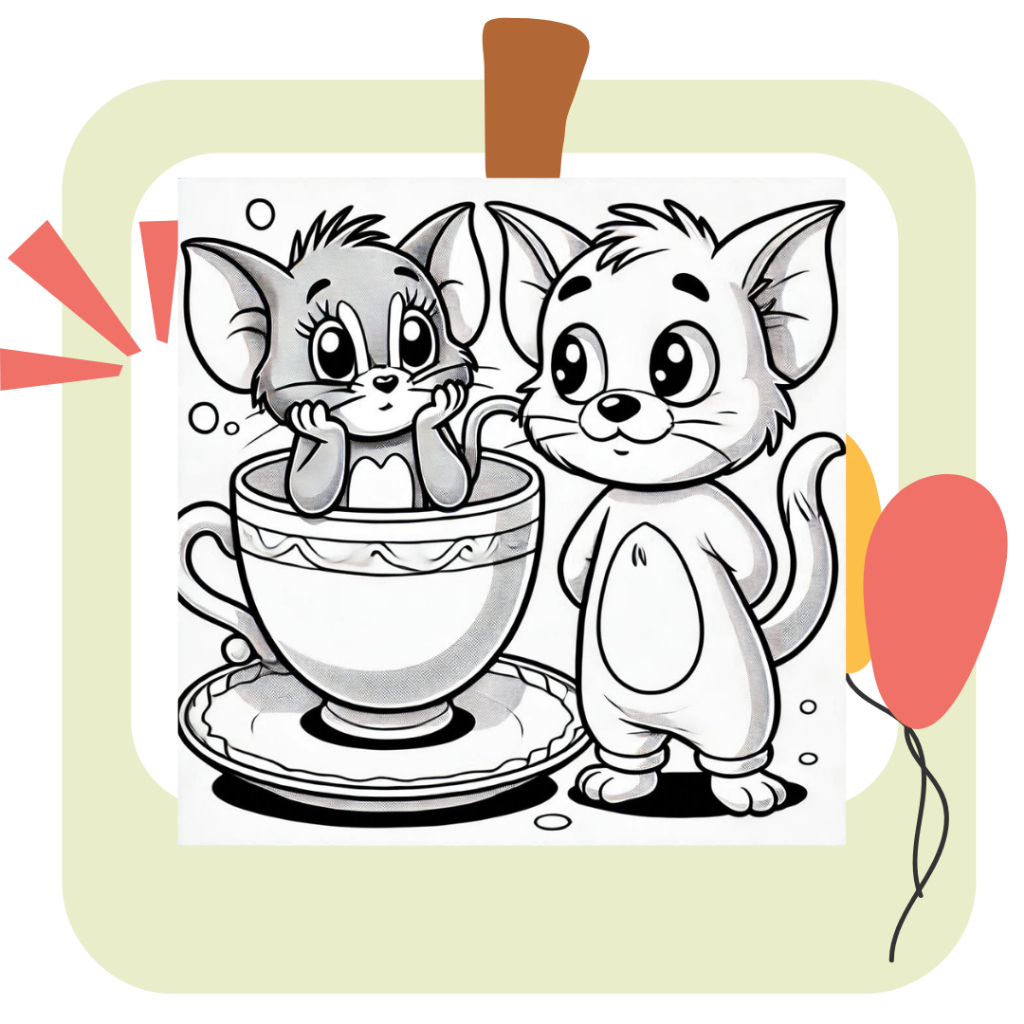 

10 gambar tom and jerry ukuran A4