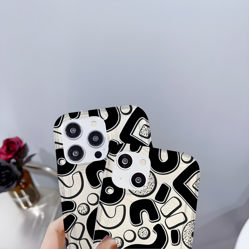 SS852 SS853 Case For REDMI A1 A2 5A 6A 8 8A 9A 9I 9C 10A 9T 10 10C 11E 12 12C  Abstract Clear Aesthe