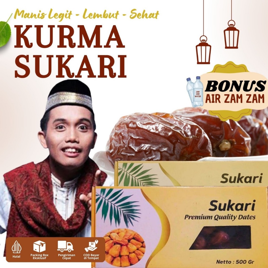 

[TERLARIS] Kurma Sukari Original Premium | Kurma Terlaris