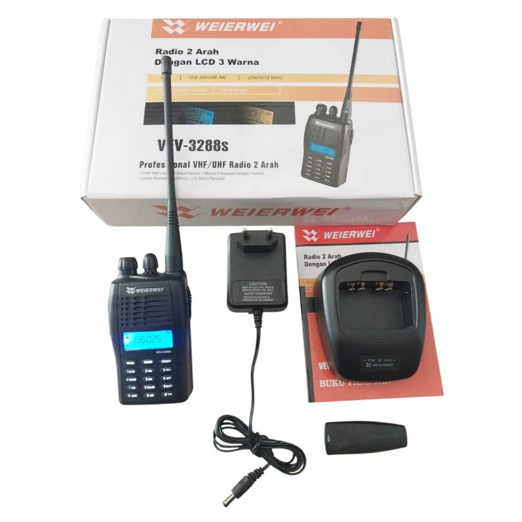 HANDY TALKY RADIO GENGGAM WEIRWEI VEV3288S