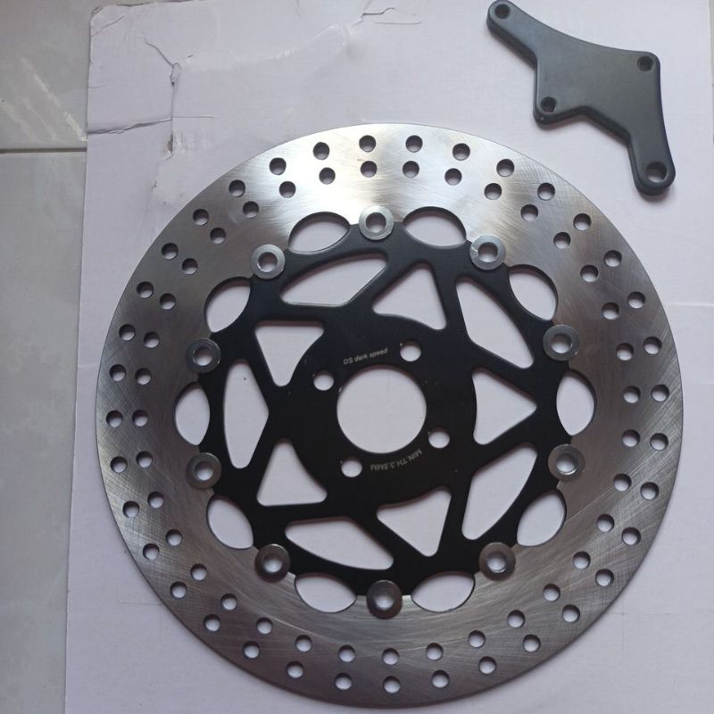 piringan cakram smash shogun 125 300mm model psm hitam bulat