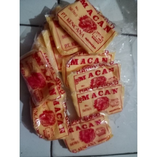 

(25pcs x 1pack) CAP MACAN Bahan Kerupuk