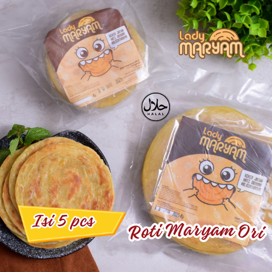 

Roti Maryam Original Besar Isi 5 Piece