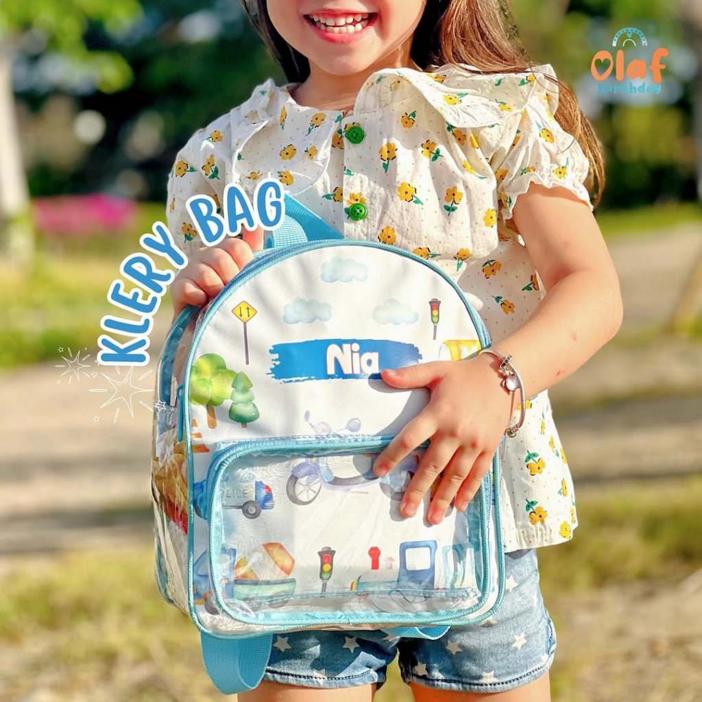 

KLERI RANSEL ULANG TAHUN ANAK BUDGET KANTONG/ TAS ULTAH / SOUVENIR PROMOSI / POUCH SKINCARE / AQIQAH / TASYAKURAN / MANYUE