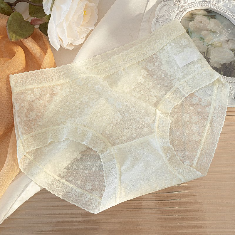 SC Celana Dalam Wanita CD1907 Renda Transparan Bahan Lace Seamles Underwear CD SempakModel  Korea