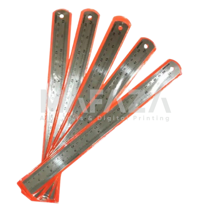 

[1 Pcs] Penggaris Besi Tipis 30cm / Rol Besi 30cm / Garisan Besi Tipis 30cm