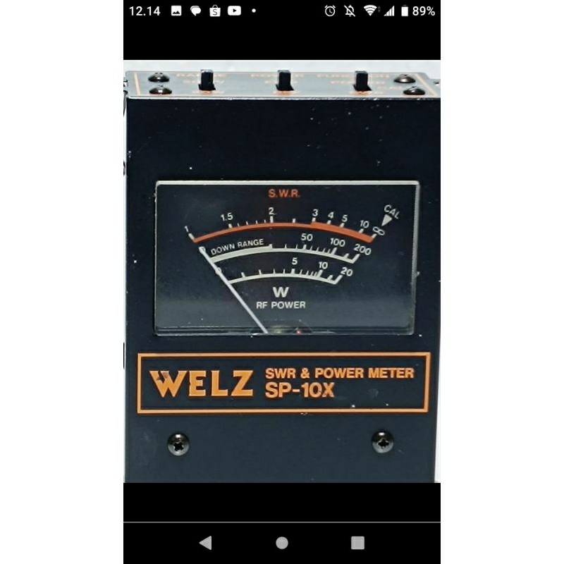SWR Power Meter Wels SP10X   JAPAN 🇯🇵