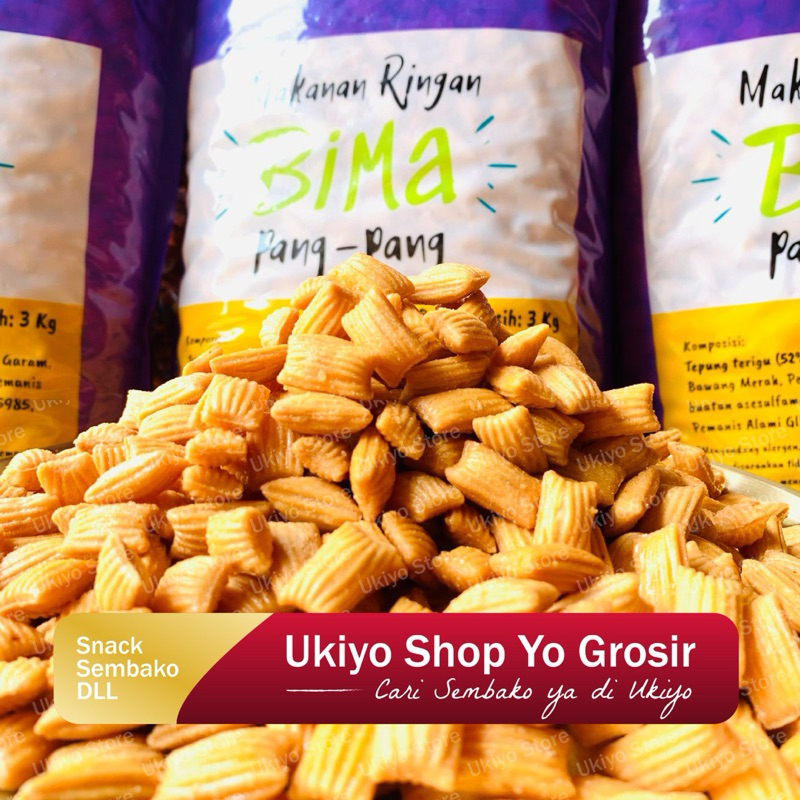 

Ukiyosnack - Pang Pang Manis 1Kg Snack Pang Pang Bima Snack Food