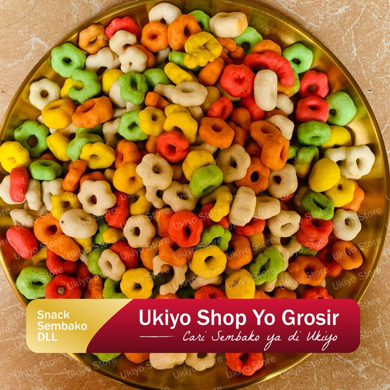 

Ukiyosnack - Sakura Alen Alen 1KG Snack Jadul Alen Sakura Jago