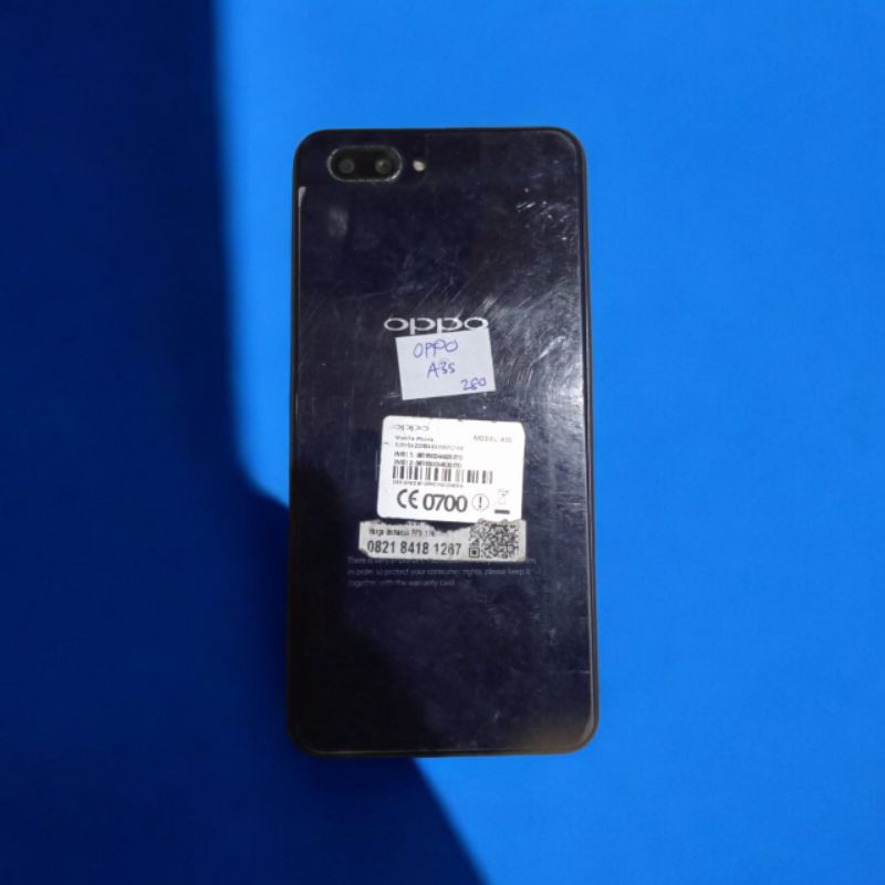 mesin Oppo A3s normal cph 1803/1853 nopola