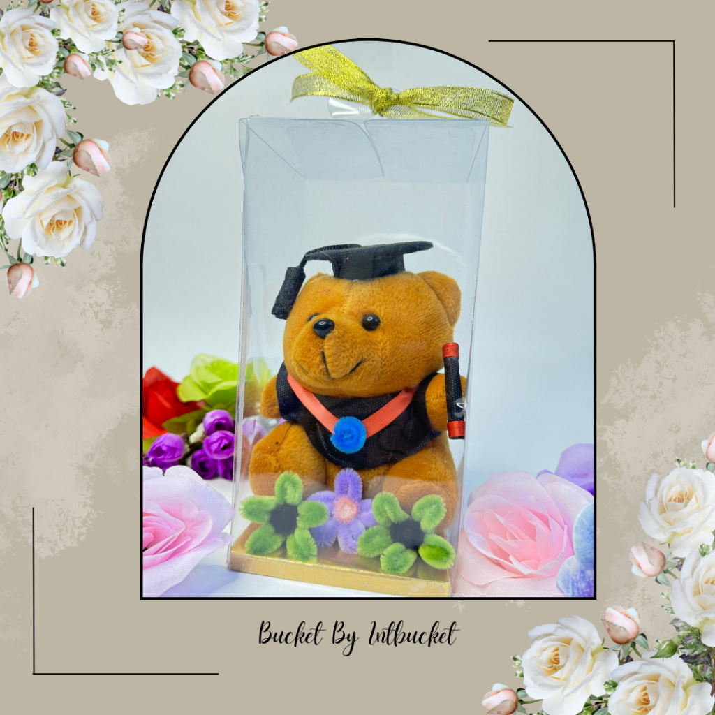 Boneka Wisuda mika Boneka souvenir wisuda mika/ teddy bear/ hadiah boneka wisuda teddy bear INBEKEN
