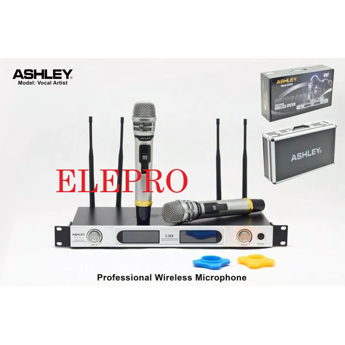 MIC WIRELESS ASHLEY VOCAL ARTIS ORIGINAL ASHLEY