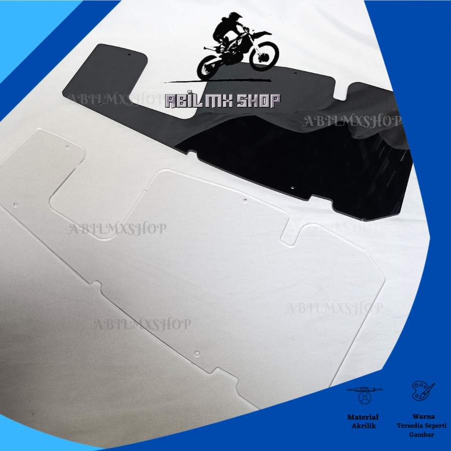 MIKA KOLONG MP MONO AKRILIK MP NEW COVER PELINDUNG TUTUP KOLONG MOTOR MEGAPRO