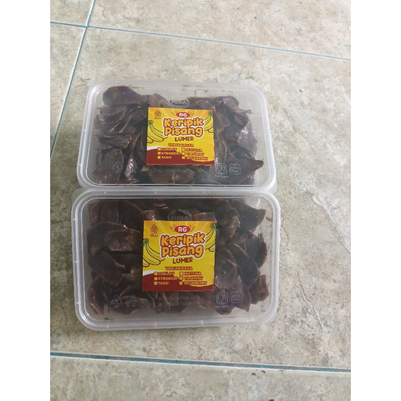 

[PROMO] 3 PACK KRIPIK PISANG COKLAT RG