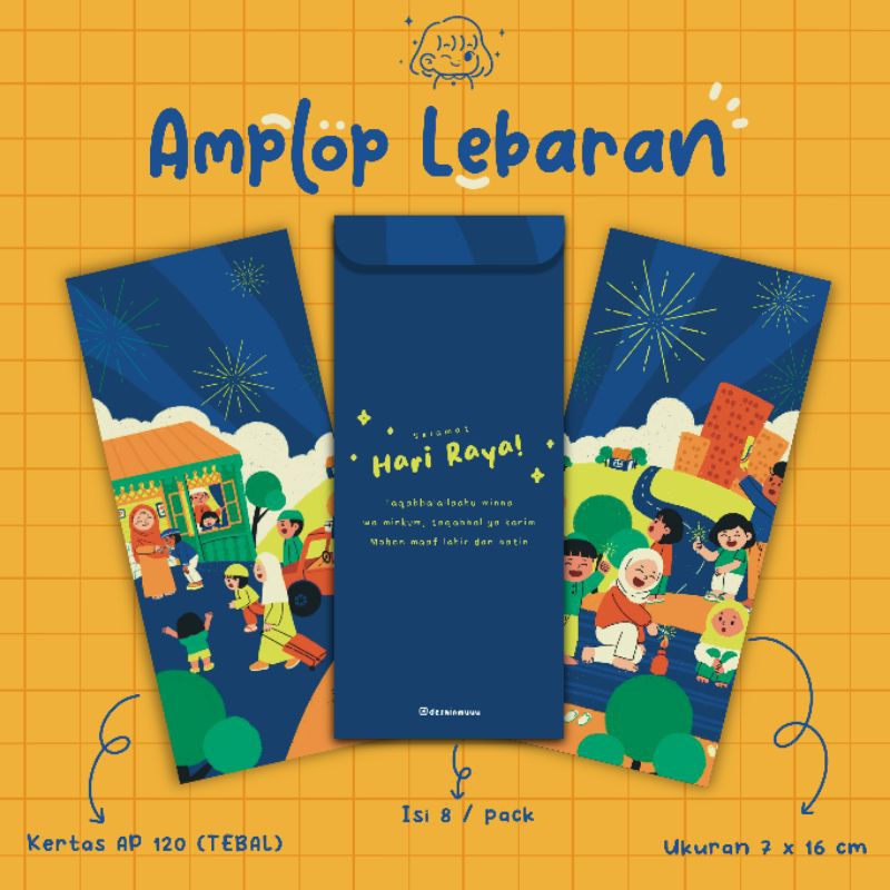 

Amplop Hari Raya Lebaran NAVI by desainmuuu